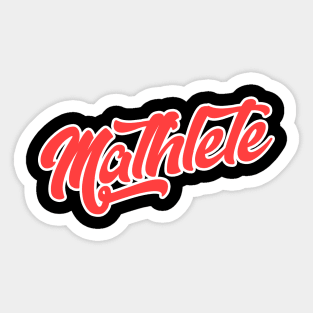 Mathlete Logo Sticker